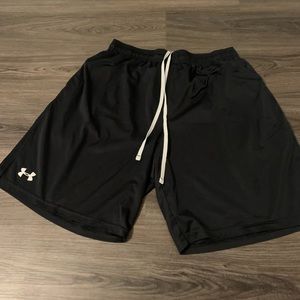 black under armor shorts